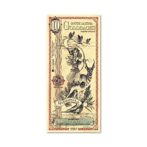 10 South Dakota Goldback